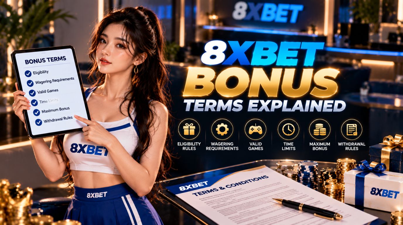 8xbet bonus terms explained